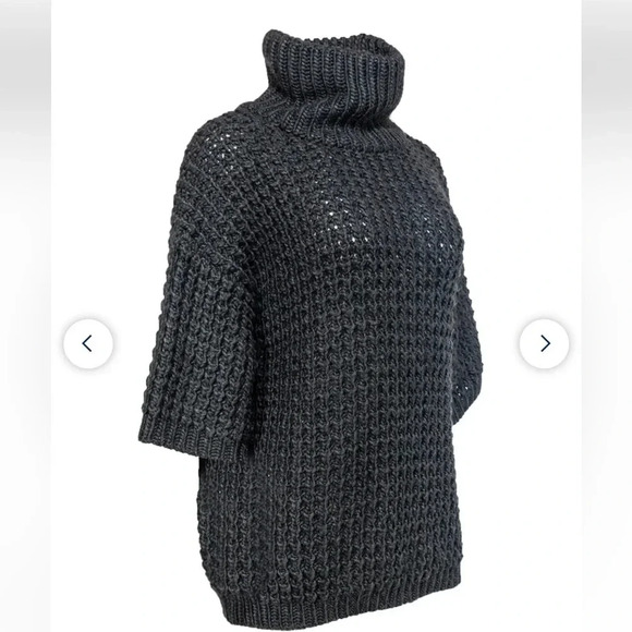 Anthropologie Plenty by Tracy Reese - Hunter Green Knit Turtleneck - Picture 2 of 7